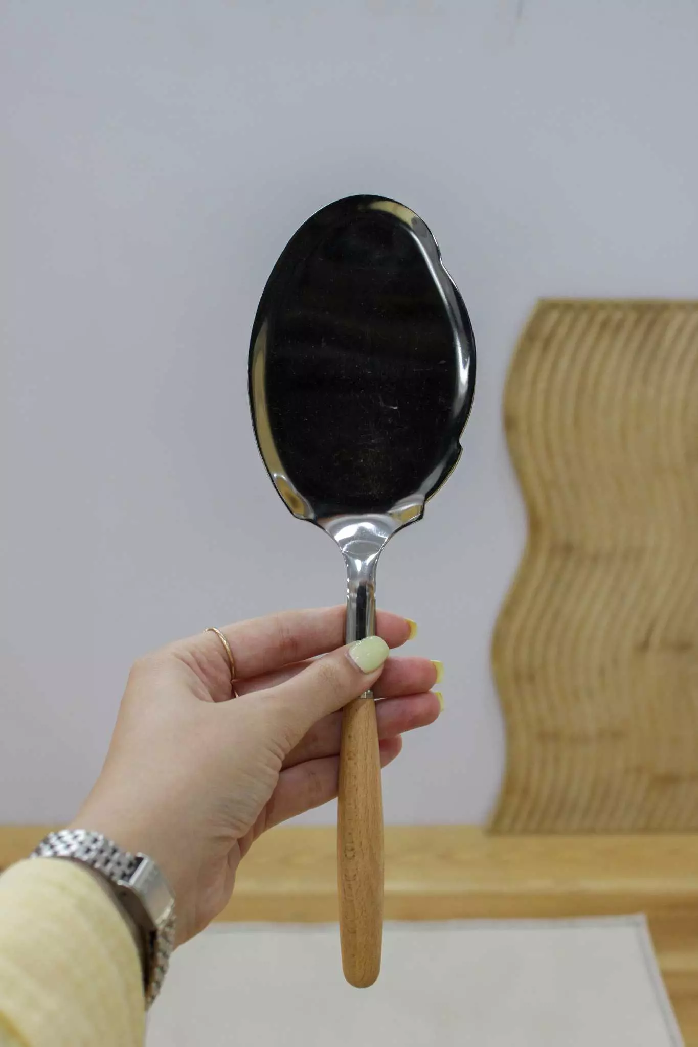 ست پذیرایی دسته چوبی